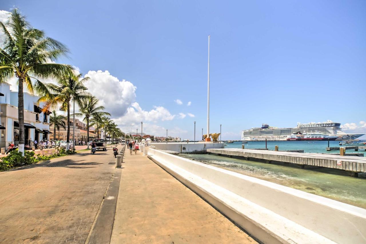 Gorgeous Penthouse With Deck And Ocean Views! Apartment Cozumel